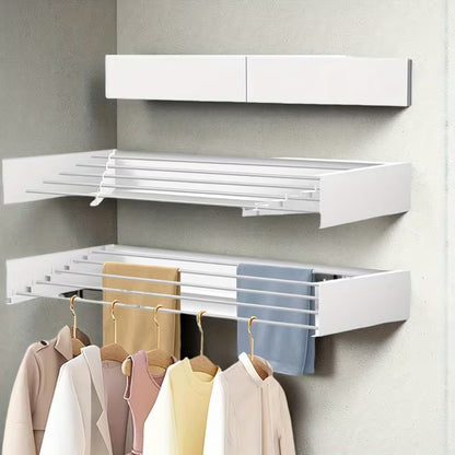 Tendedero de Pared Plegable – Ahorra Espacio