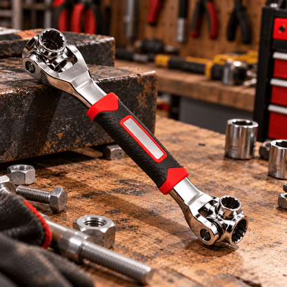 Llave Universal 48 en 1 Giratoria 360°